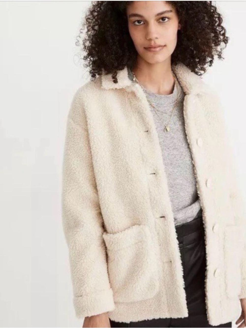 Madewell Sherpa Walton Jacket